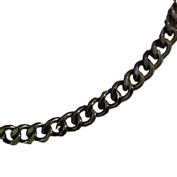NWT INC International Concepts pale pink bucket hat gun metal chain - Picture 6 of 8